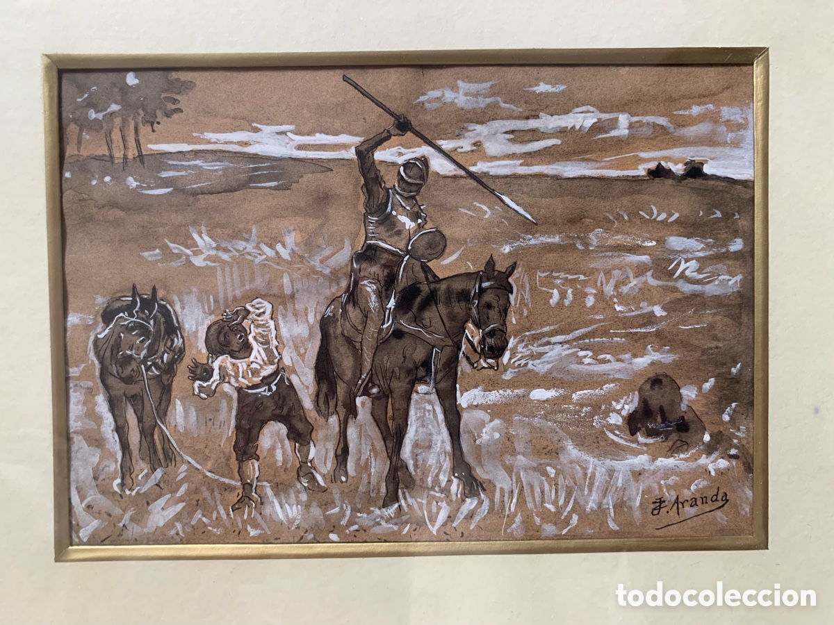 Arte: Escena Quijote. Jim&eacute;nez Aranda - Foto 2