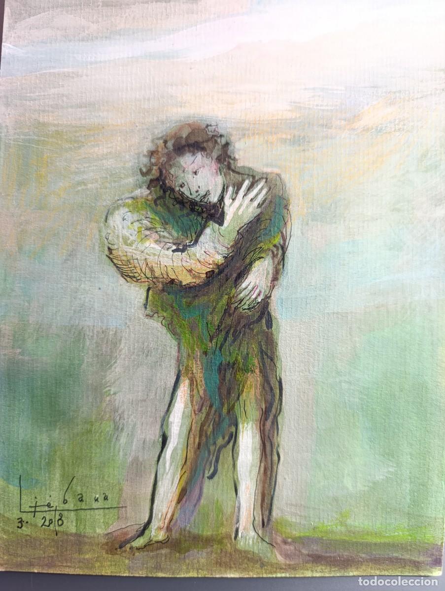 Arte: ANGEL PREOCUPADO DE GINES LIEBANA
