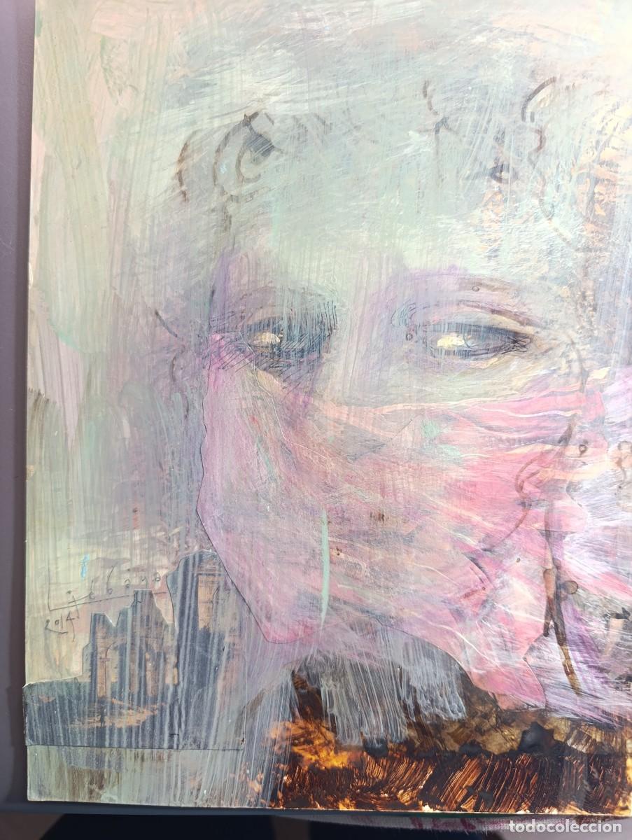 Arte: CARA CON VELO DE GINES LIEBANA