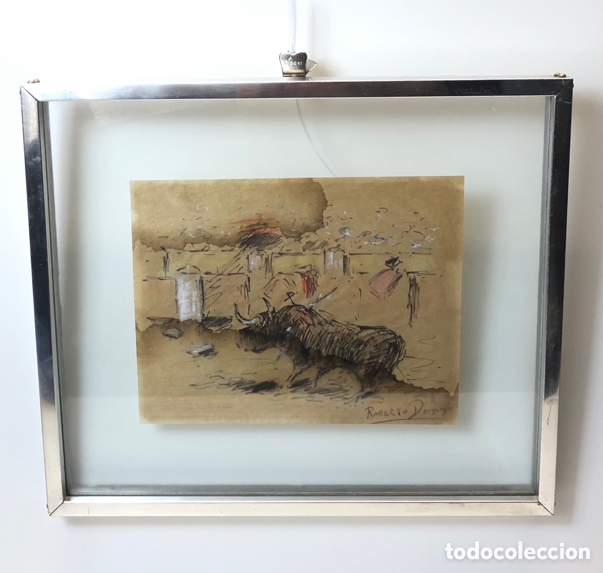 Arte: Roberto Domingo Dibujo para restaurar