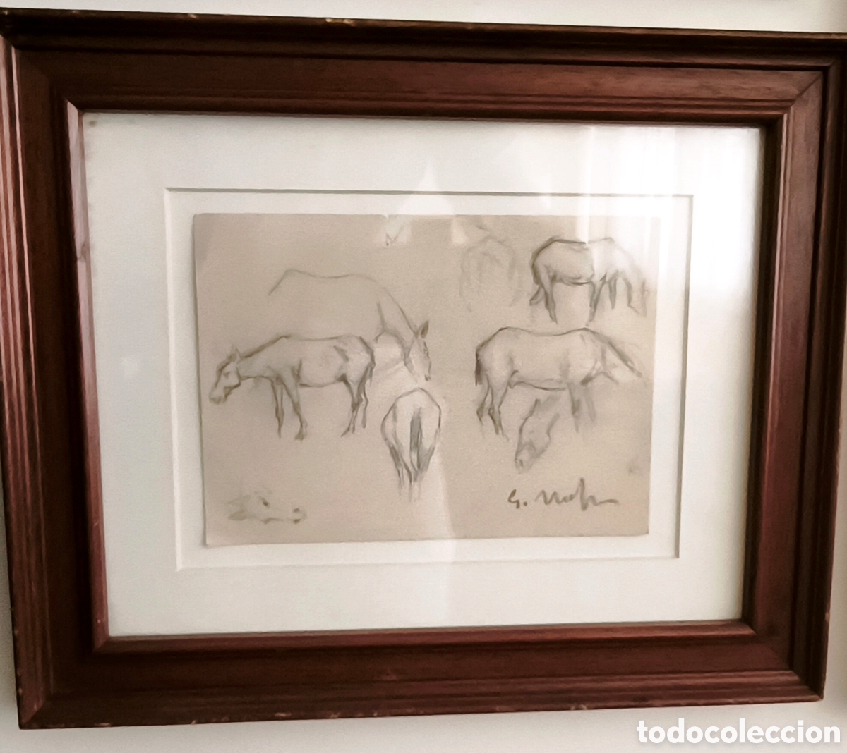 Arte: &rdquo;Dibujo notas caballo&rdquo;, Eliseu Meifren Roig