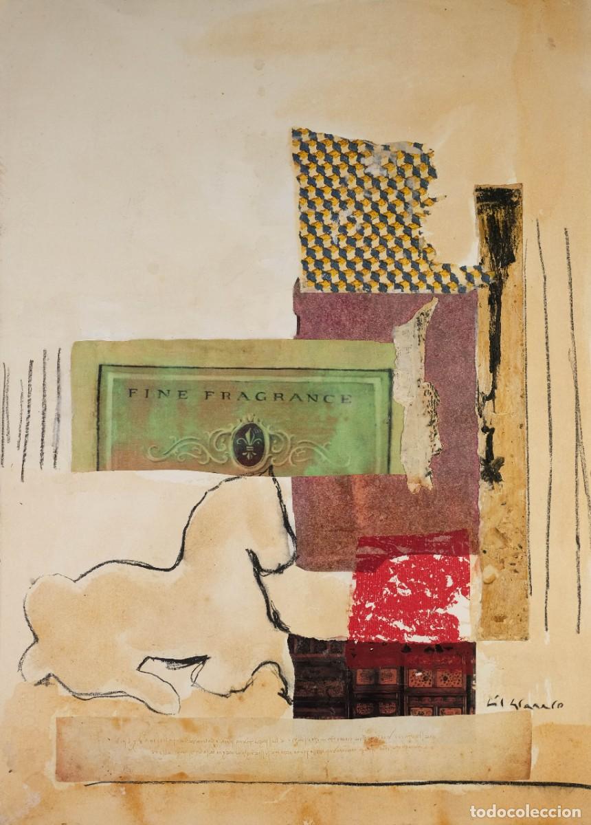 Arte: MARGARITA GIL GRANERO (1956) T&Eacute;CNICA MIXTA SOBRE PAPEL COMPOSICI&Oacute;N FIRMADA