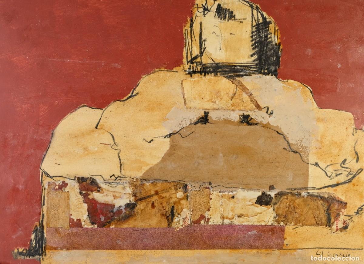 Arte: MARGARITA GIL GRANERO (1956) T&Eacute;CNICA MIXTA SOBRE PAPEL COMPOSICI&Oacute;N FIRMADA