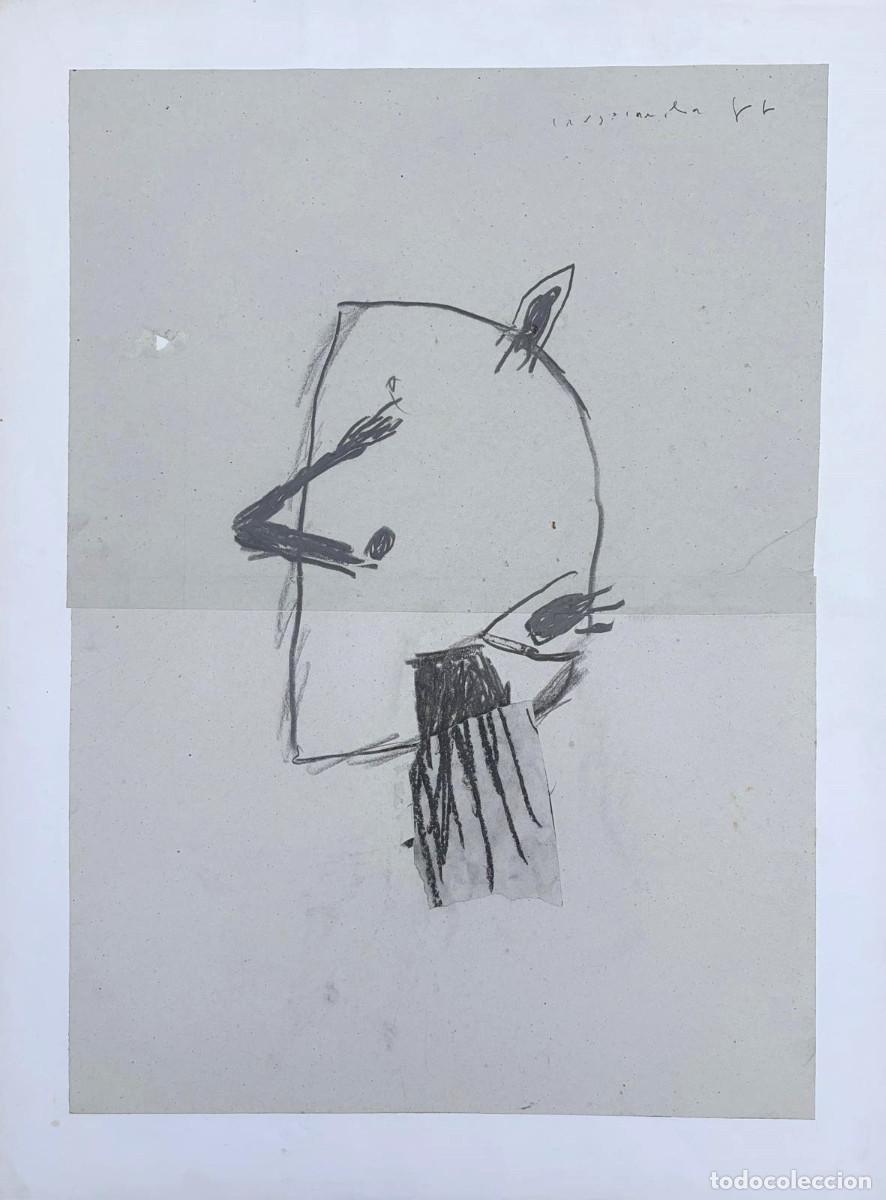 Arte: JOAN CRUSPINERA - Dibujo y collage, 1988