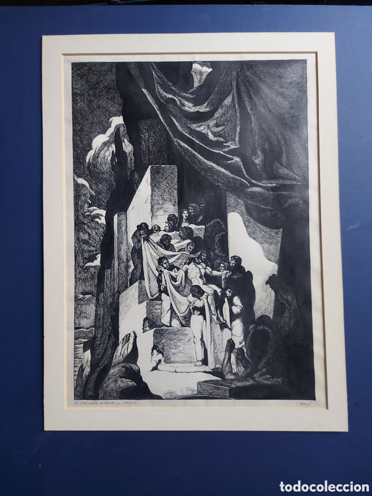 Arte: JOSEP GODAYOL &rdquo;EL ENTIERRO DE CRISTO DE JOSE M&ordf;. SERT&rdquo;