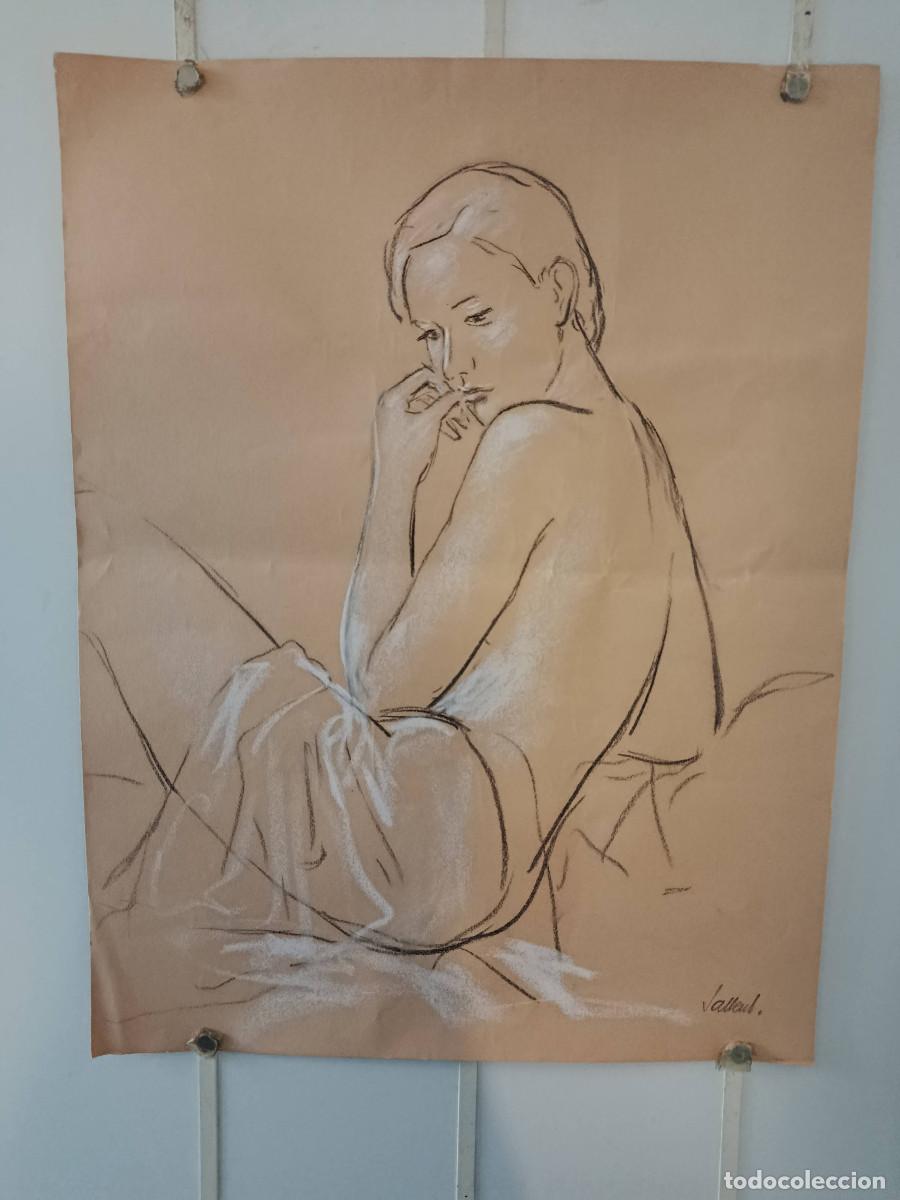 Arte: DIBUJO ORIGINAL LLU&Iuml;SA SALLENT - MUJER