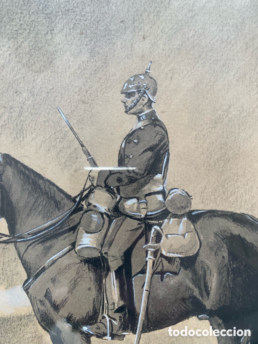 Arte: Soldado a caballo. Josep Cusachs - Foto 4