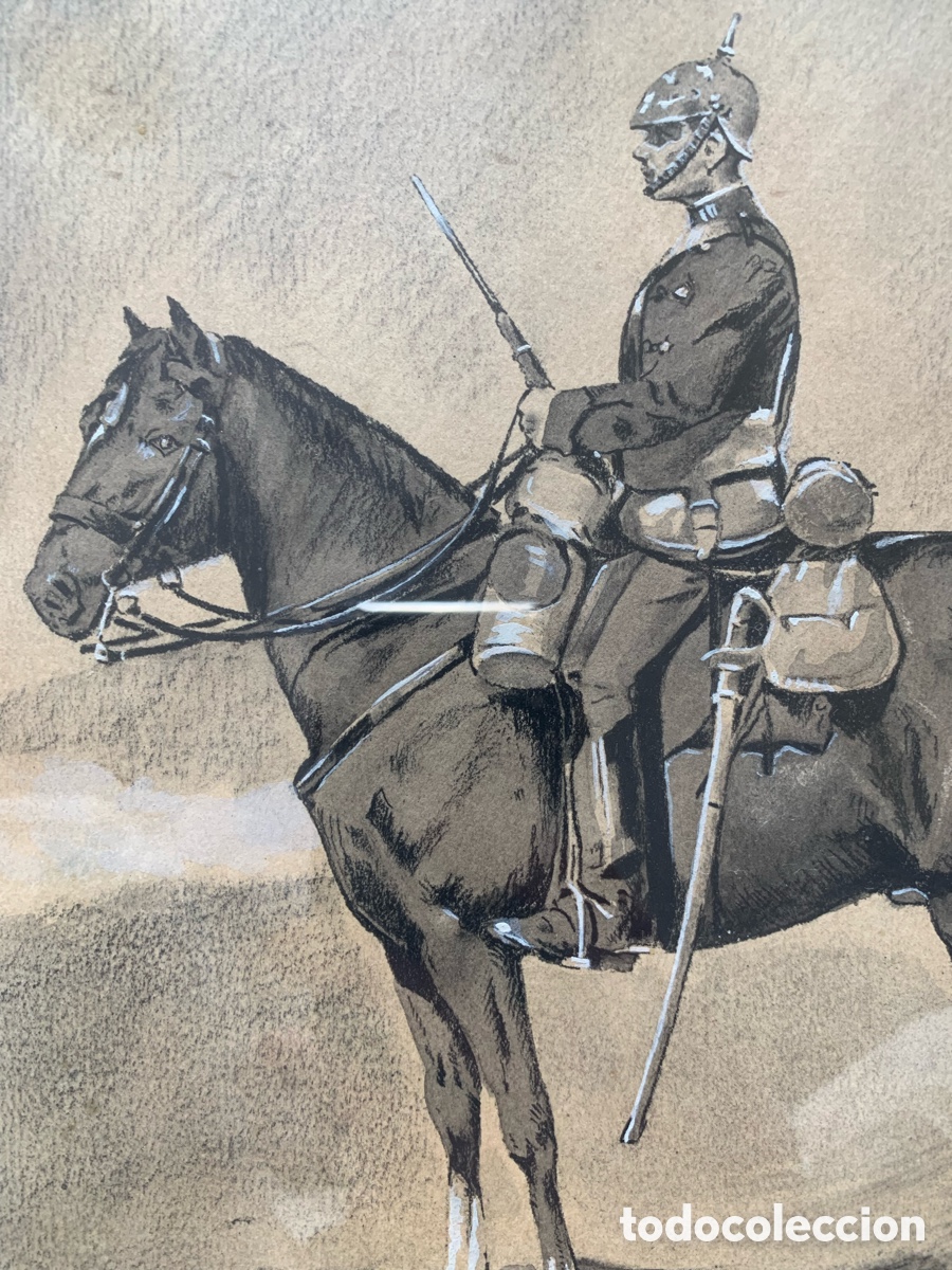 Arte: Soldado a caballo. Josep Cusachs - Foto 7