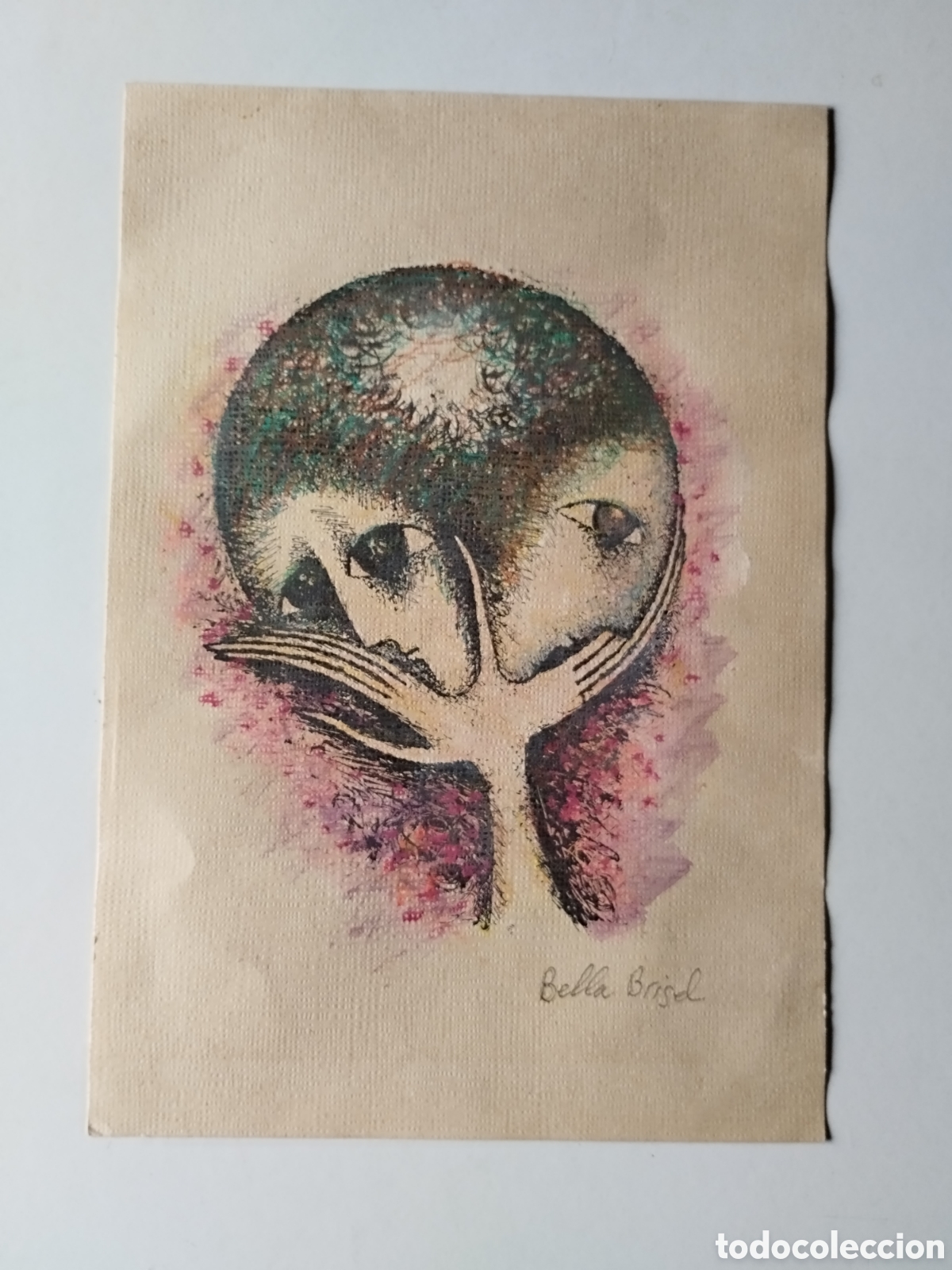 Arte: BELLA BRISEL- Rostros M&iacute;sticos / Composici&oacute;n Simb&oacute;lica