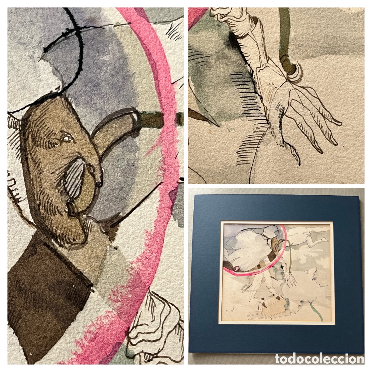Arte: Dibujo / Pintura Carlos Mendes - T&eacute;cnica Mixta