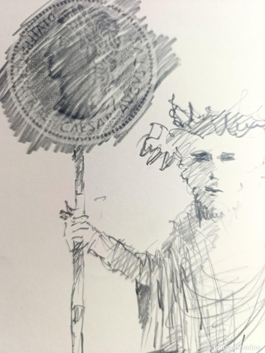 Arte: PERSONAJE CON MONEDA. - Foto 4