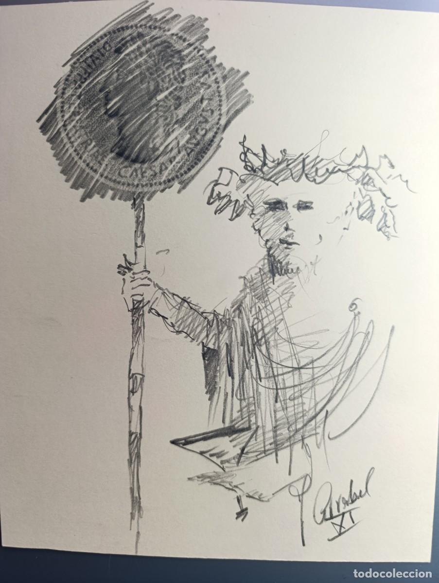 Arte: PERSONAJE CON MONEDA. - Foto 5