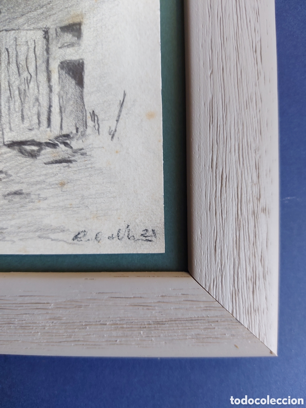 Arte: &rdquo;BOCETO DEL CASTILLO EN RUINAS &rdquo; 1921 - Foto 5