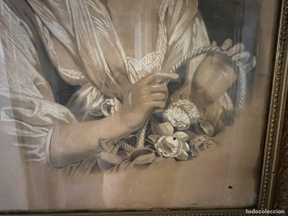 Arte: MUJER CON LIBELULA DIBUJO - Foto 5