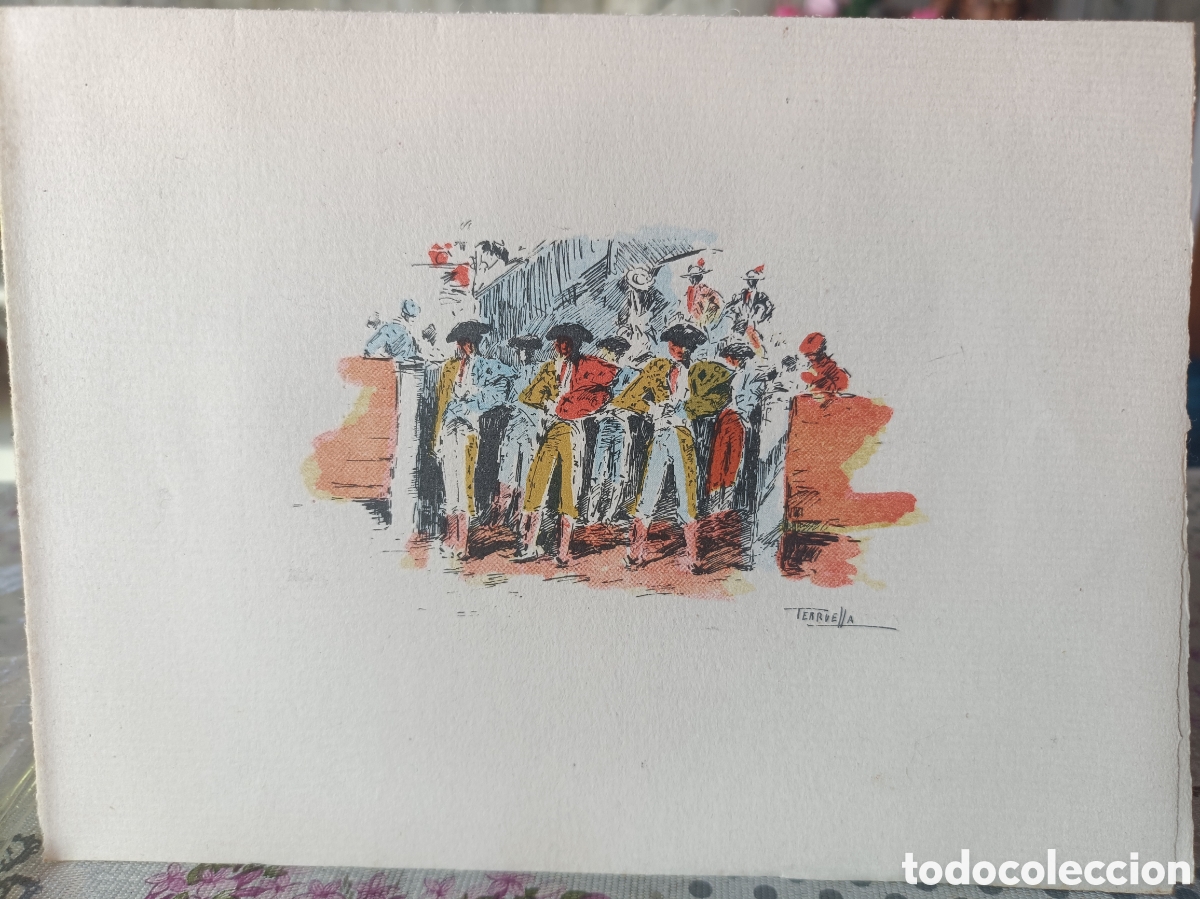 Arte: JOAQUIN TERRUELLA Dibujo a tinta y acuarela
