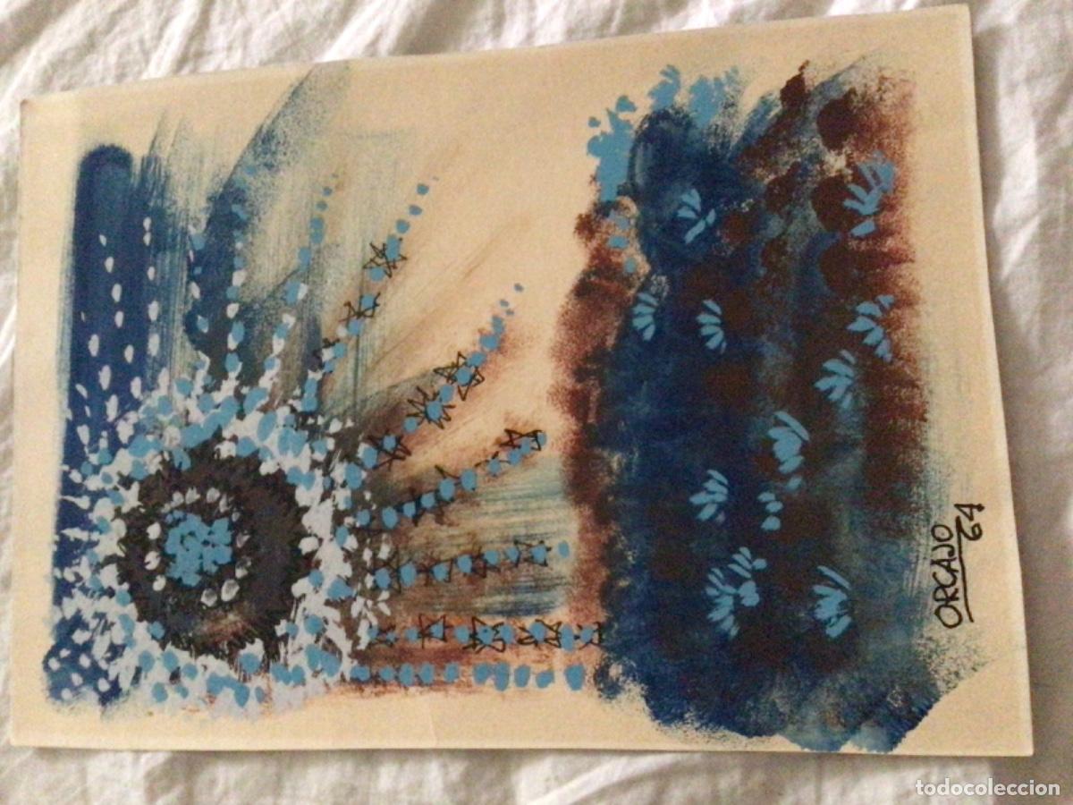 Arte: Original de &Aacute;ngel orcajo fechado en 1964