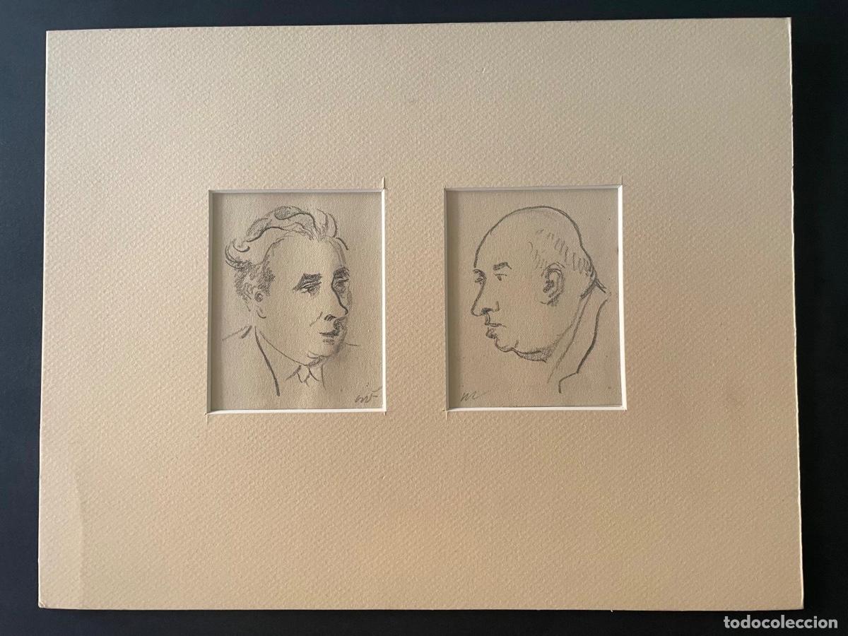 Arte: DIBUJO A LAPIZ FIRMADO MATAMALA