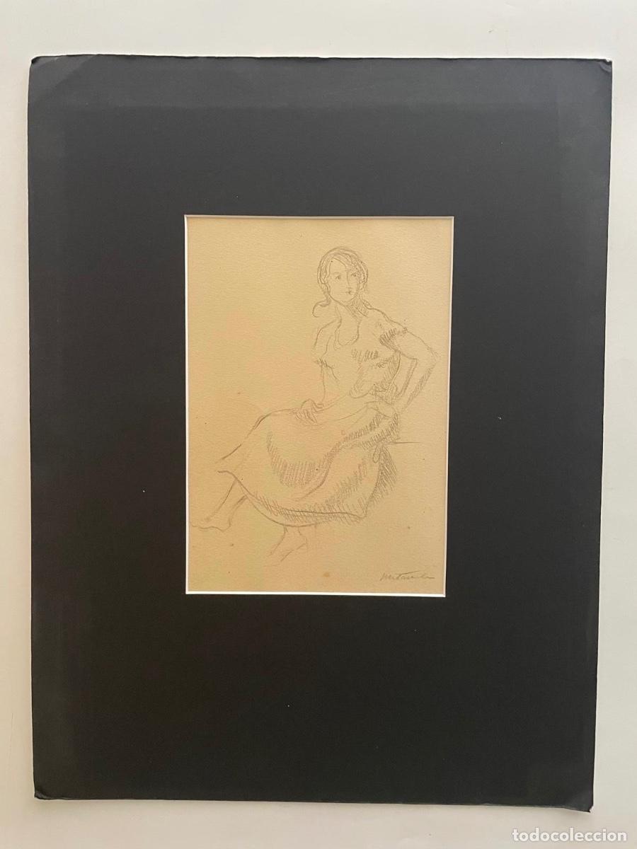 Arte: DIBUJO A LAPIZ -FIRMADO MATAMALA