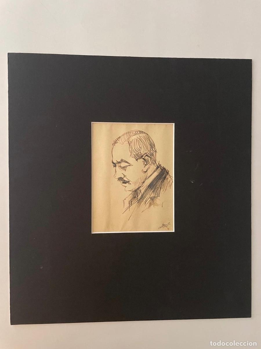 Arte: DIBUJO A PLUMILLA -FIRMADO MATAMALA