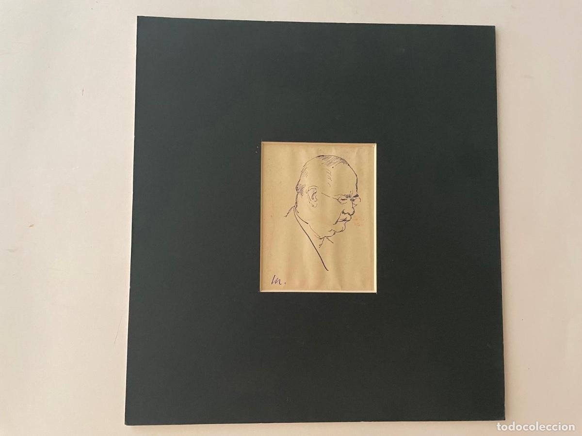 Arte: DIBUJO A PLUMILLA -FIRMADO MATAMALA