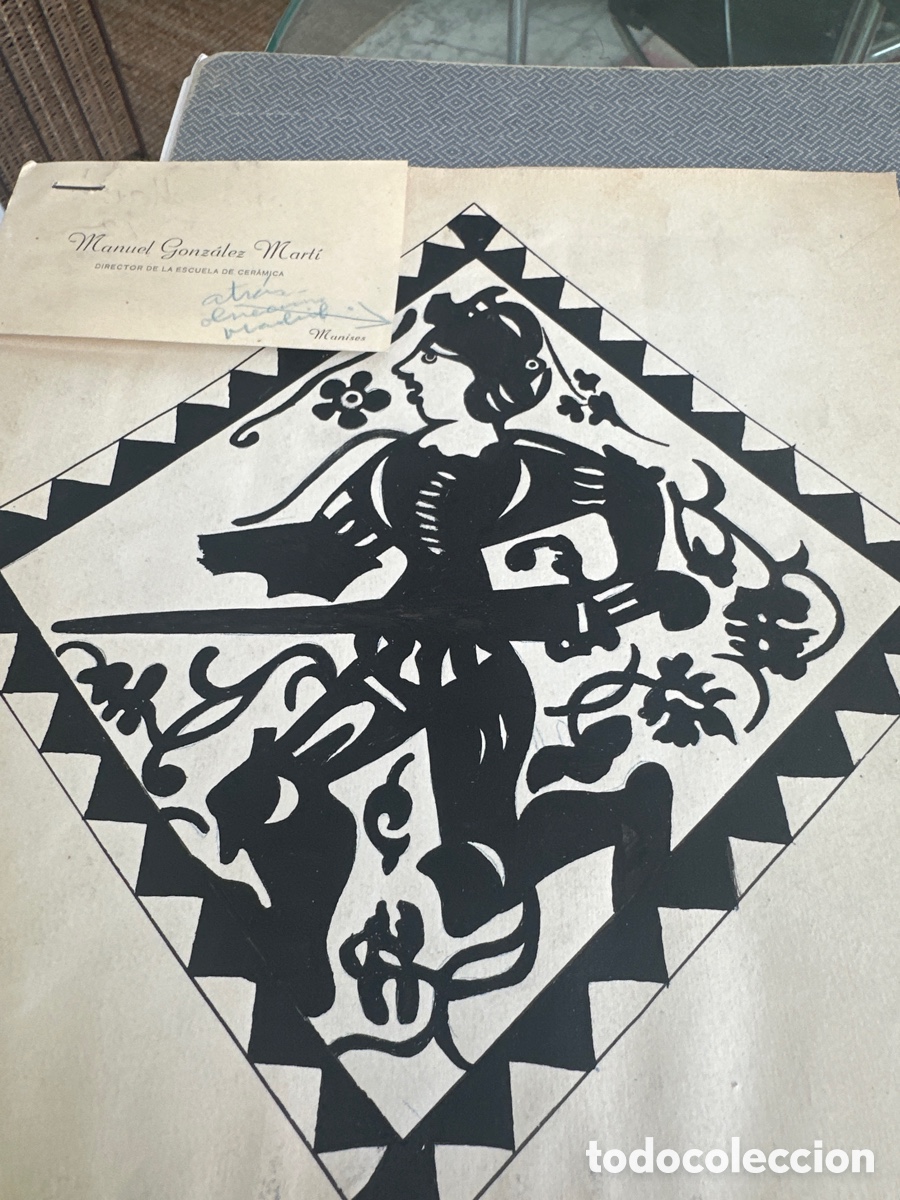 Arte: Manuel Gonz&aacute;lez Mart&iacute;, dise&ntilde;os de Azulejos De, Manises