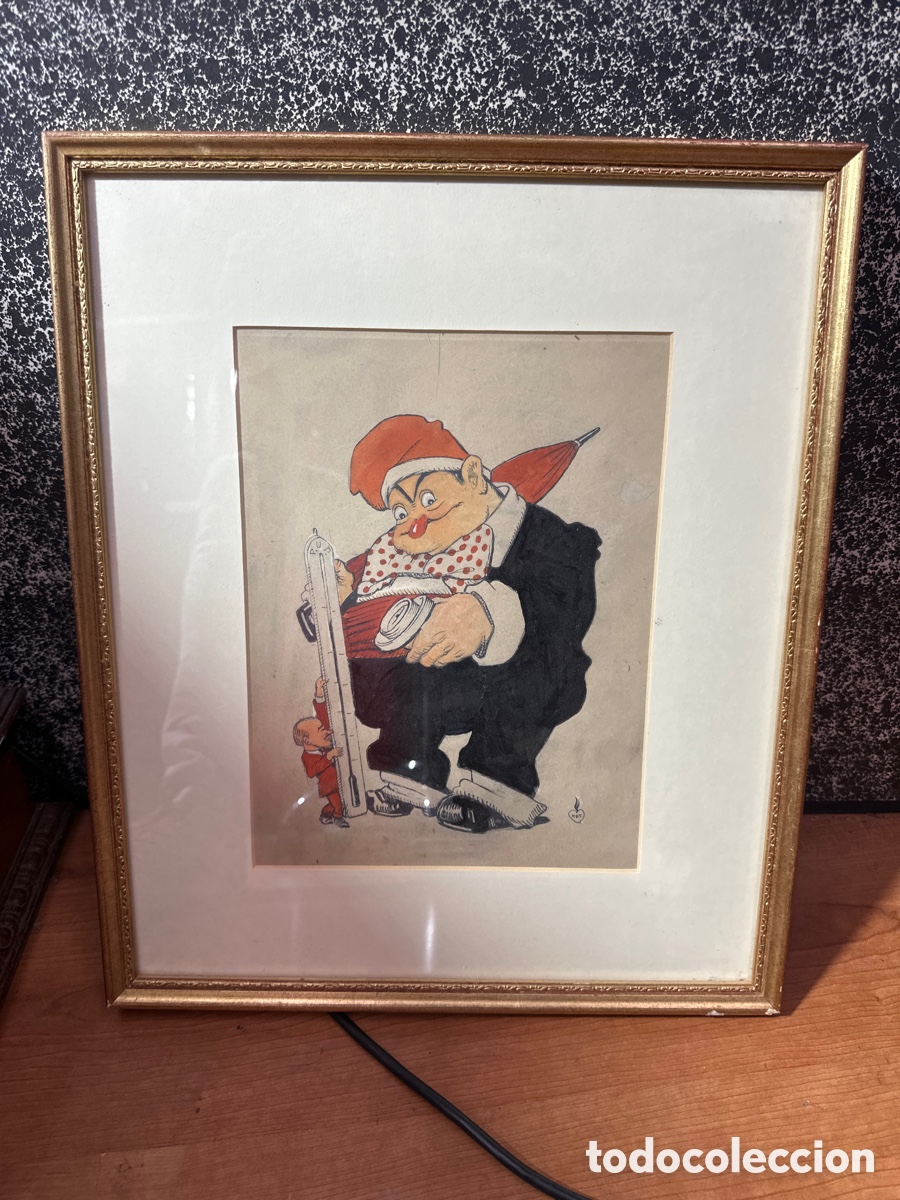 Arte: Dibujo original Cornet Patufet