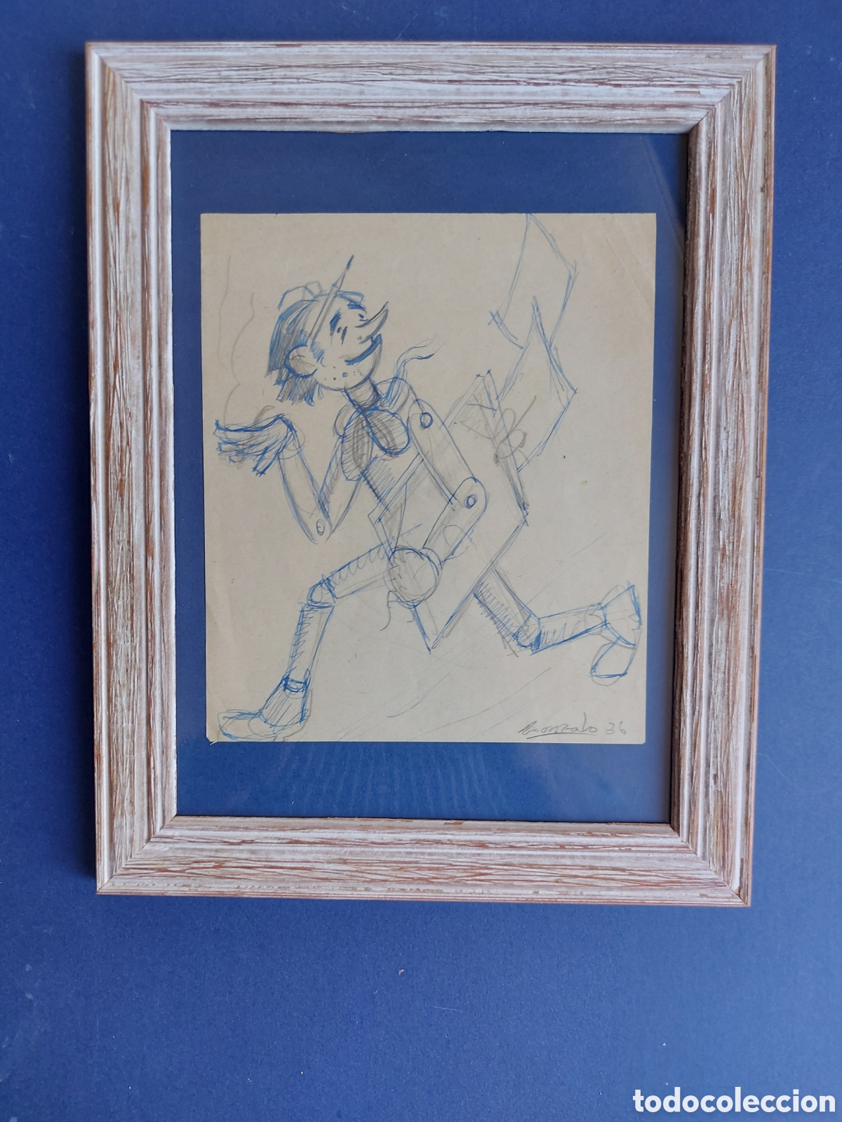 Arte: GONZALO &rdquo;EL ARQUITECTO APURADO&rdquo; DIBUJO 1936