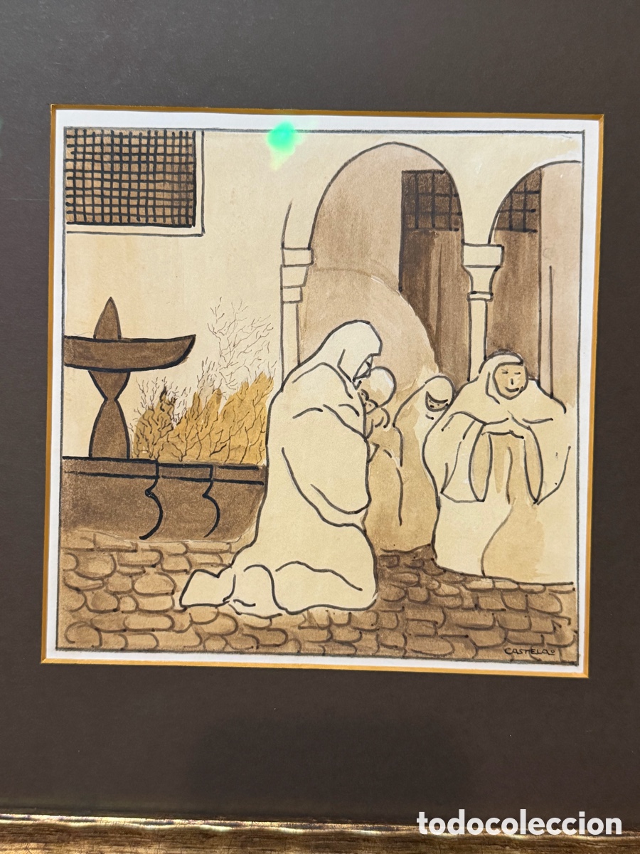 Arte: Dibujo de Castelao a color