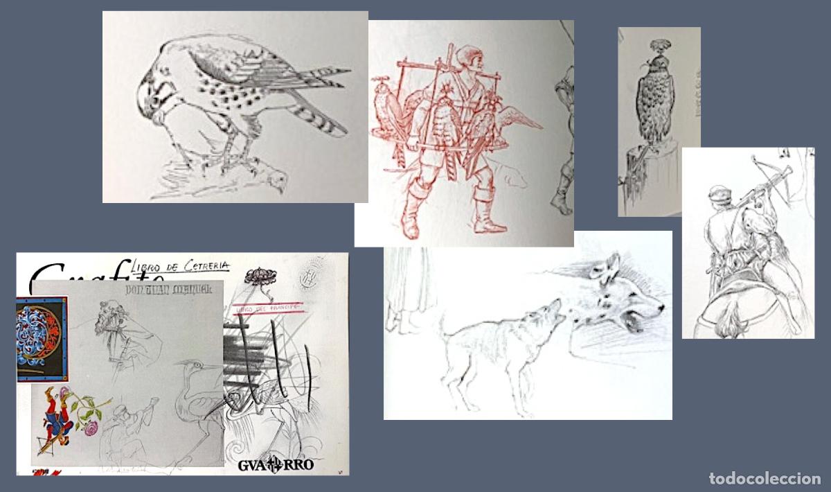 Arte: Libro de Cetrer&iacute;a. Album de dibujos sobre caza (Libro del Pr&iacute;ncipe.