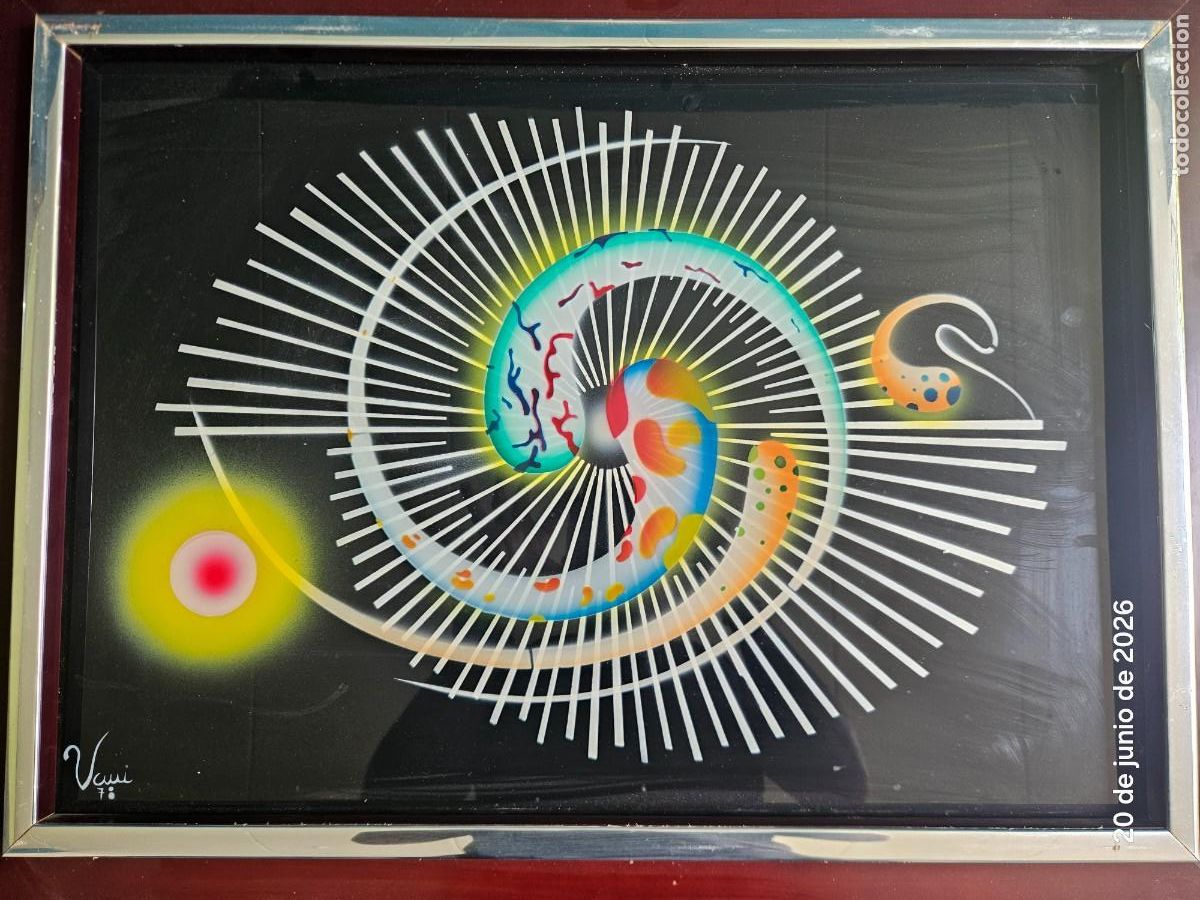 Arte: Vendo obra original Valent&iacute;n N&eacute;ctor Saladrigas