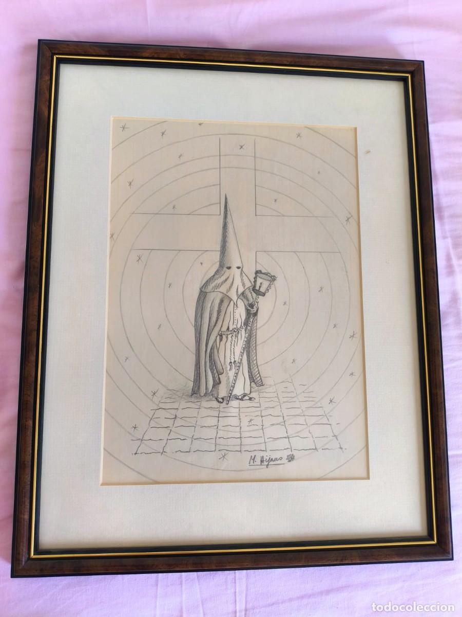 Arte: Dibujo a plumilla de Manuel Hijano - El nazareno (20*28)