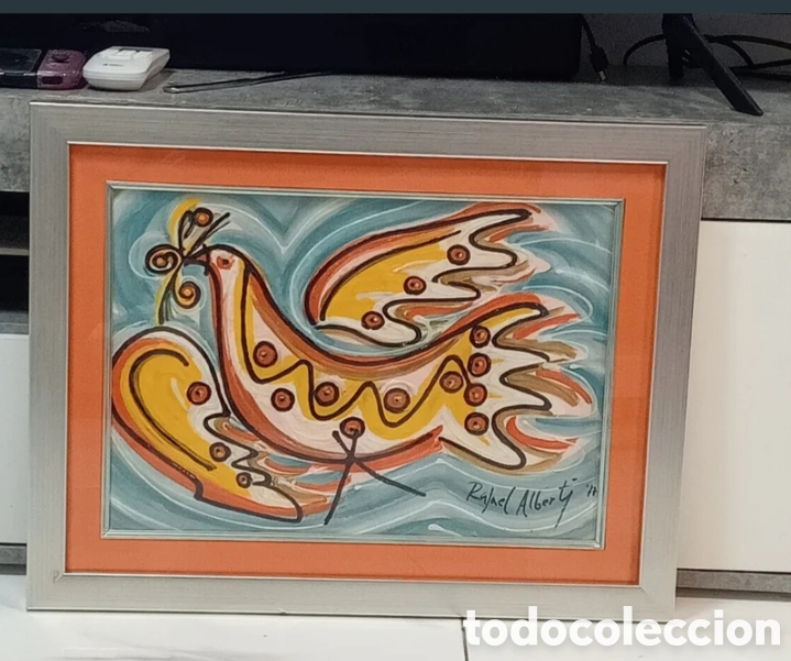 Arte: Dibujo Rafael Alberti. Original
