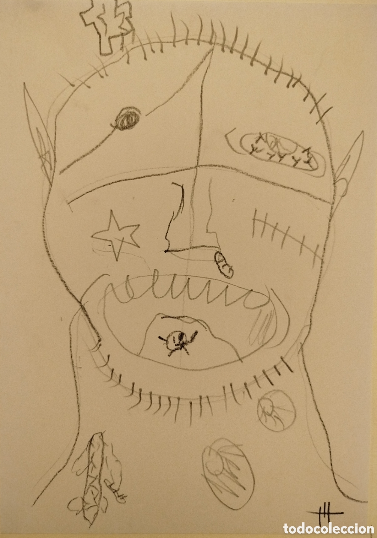 Arte: Lote de dibujos originales