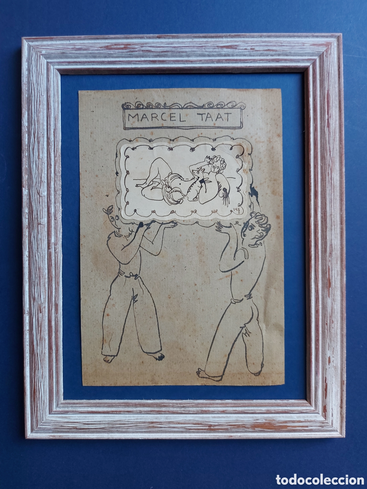 Kunst: MARCEL &rdquo;VI&Ntilde;ETA EROTICA&rdquo; EPOCA