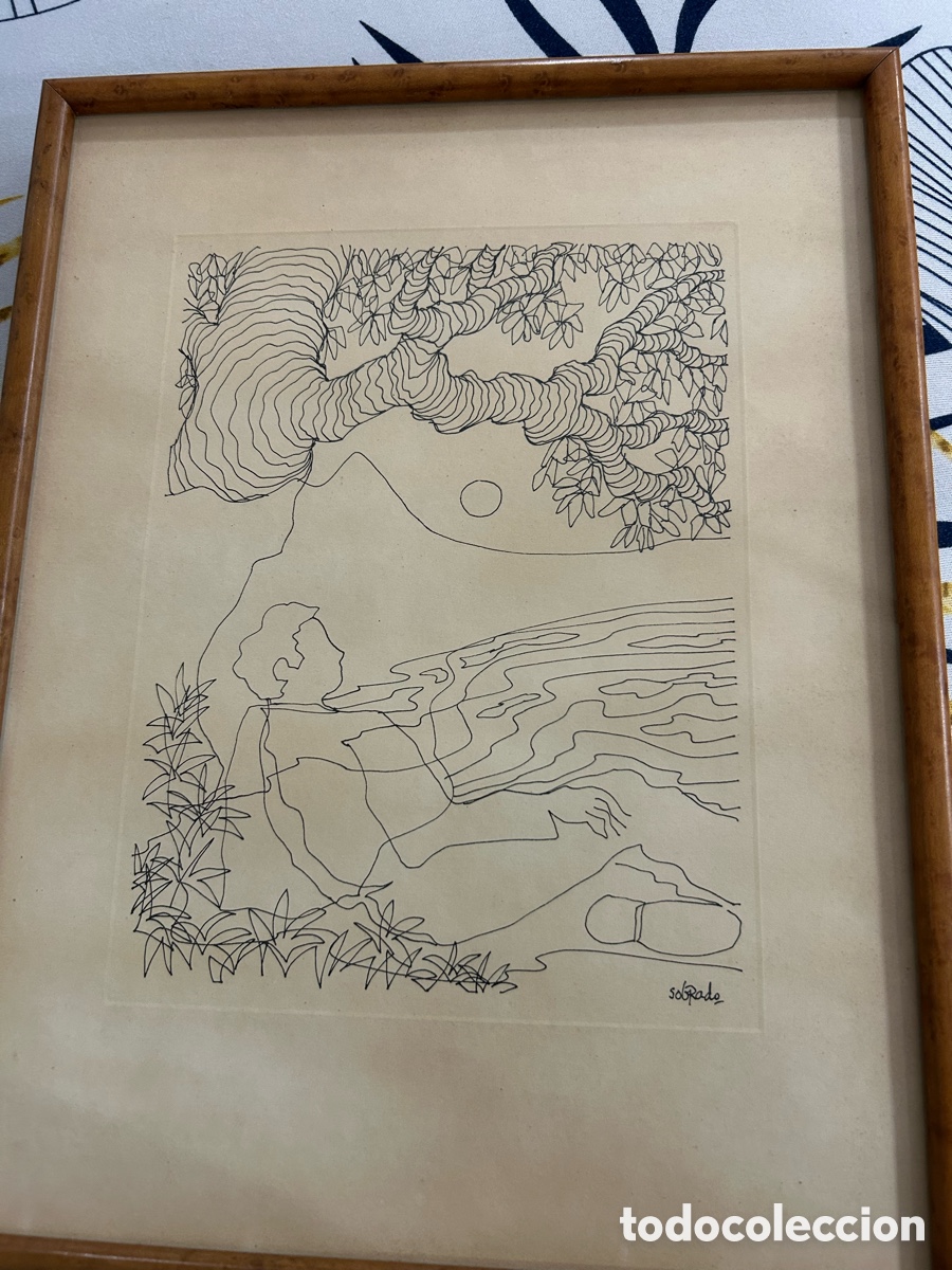 Arte: Cuadro del pintor c&aacute;ntabro sobrado - Foto 3