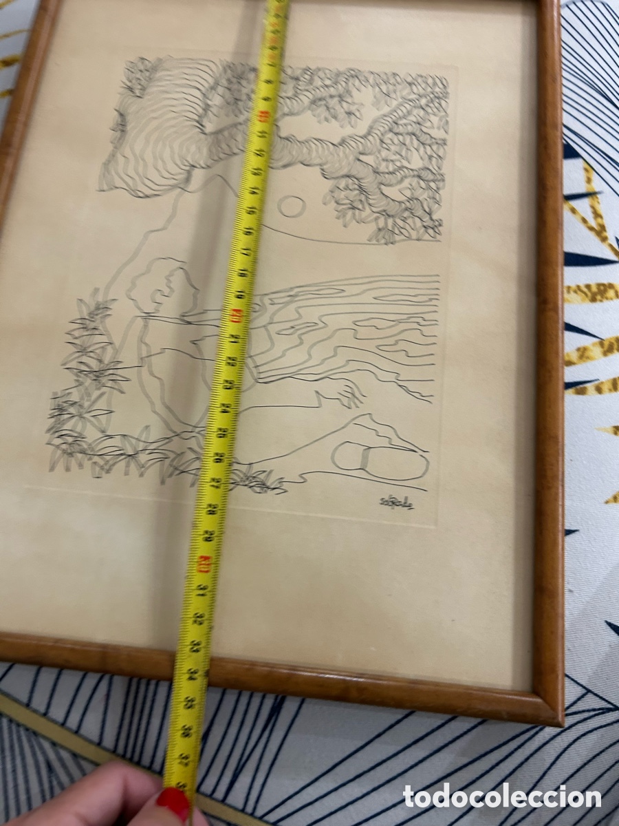 Arte: Cuadro del pintor c&aacute;ntabro sobrado - Foto 5