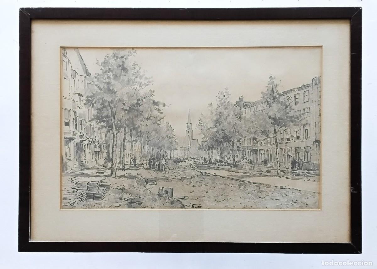 Arte: Herman C.A. Paradies (1883-1966) Rotterdam Holanda