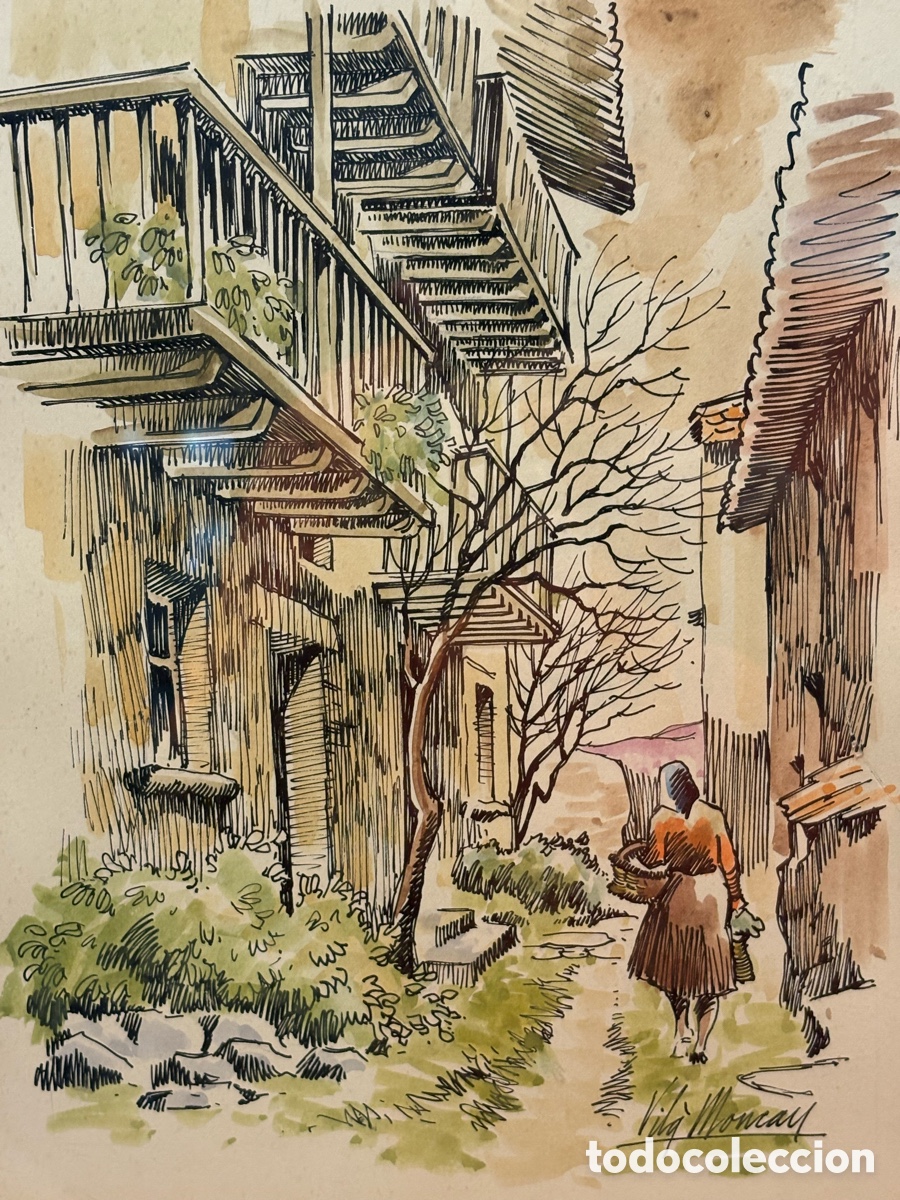 Arte: Vila Moncau cuadro enmarcado
