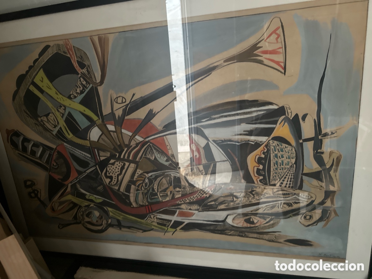 Arte: coche futurista Noel Martinetti