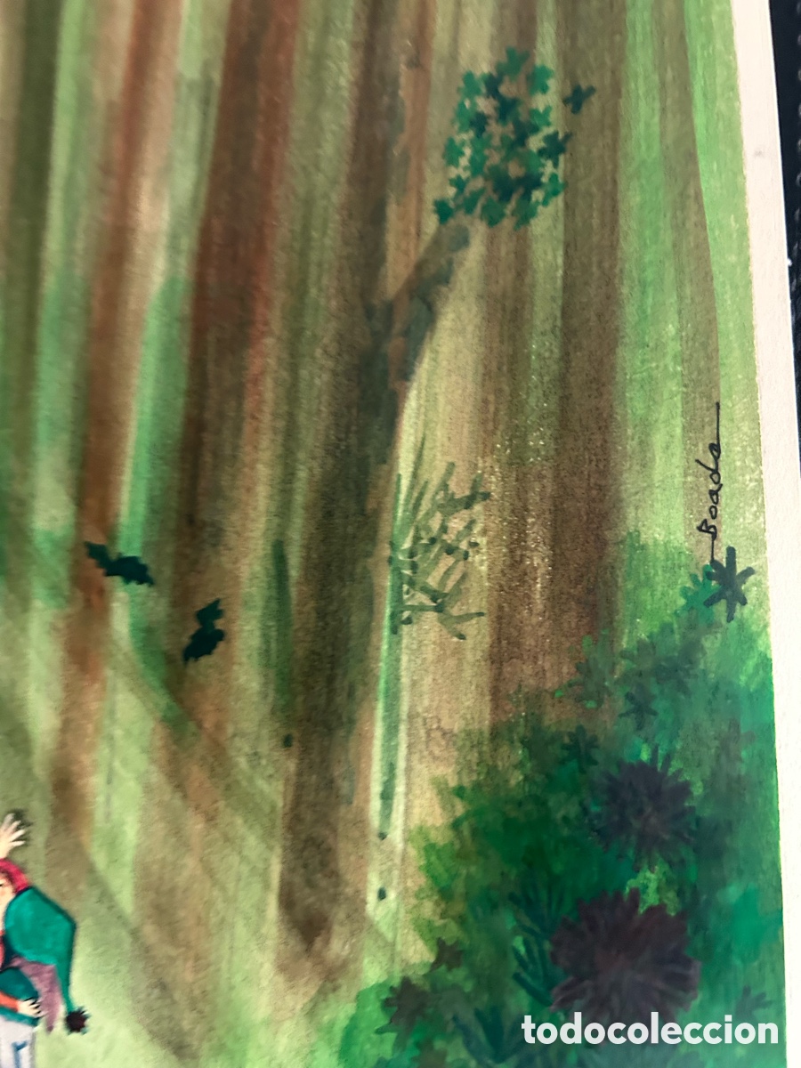 Arte: Pulgarcito, obra de Boada, firmada - Foto 3