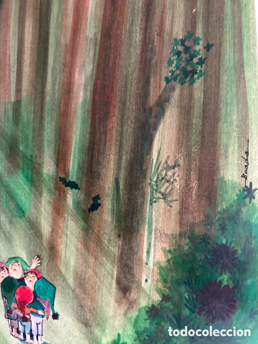 Arte: Pulgarcito, obra de Boada, firmada - Foto 4