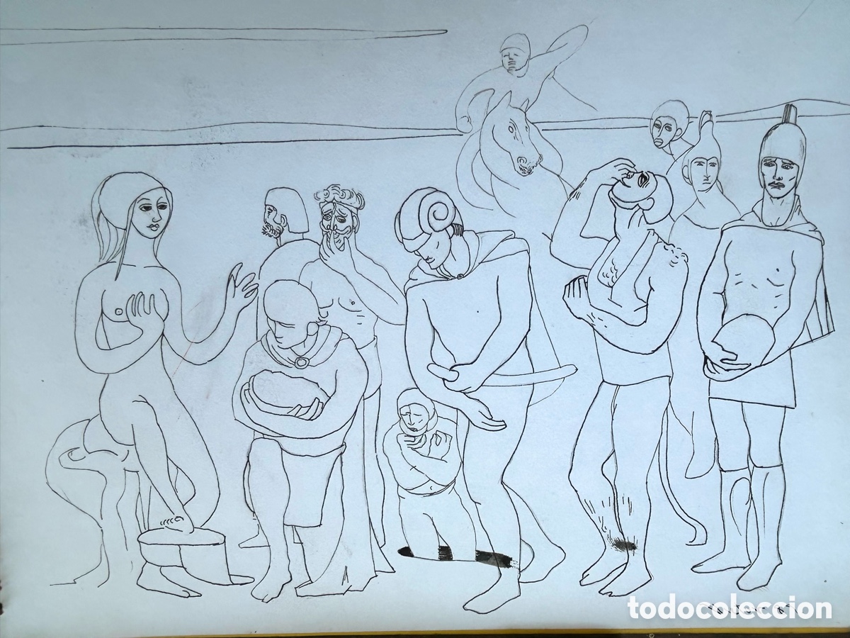 Arte: Dibujo original V&iacute;ctor L&oacute;pez-R&uacute;a