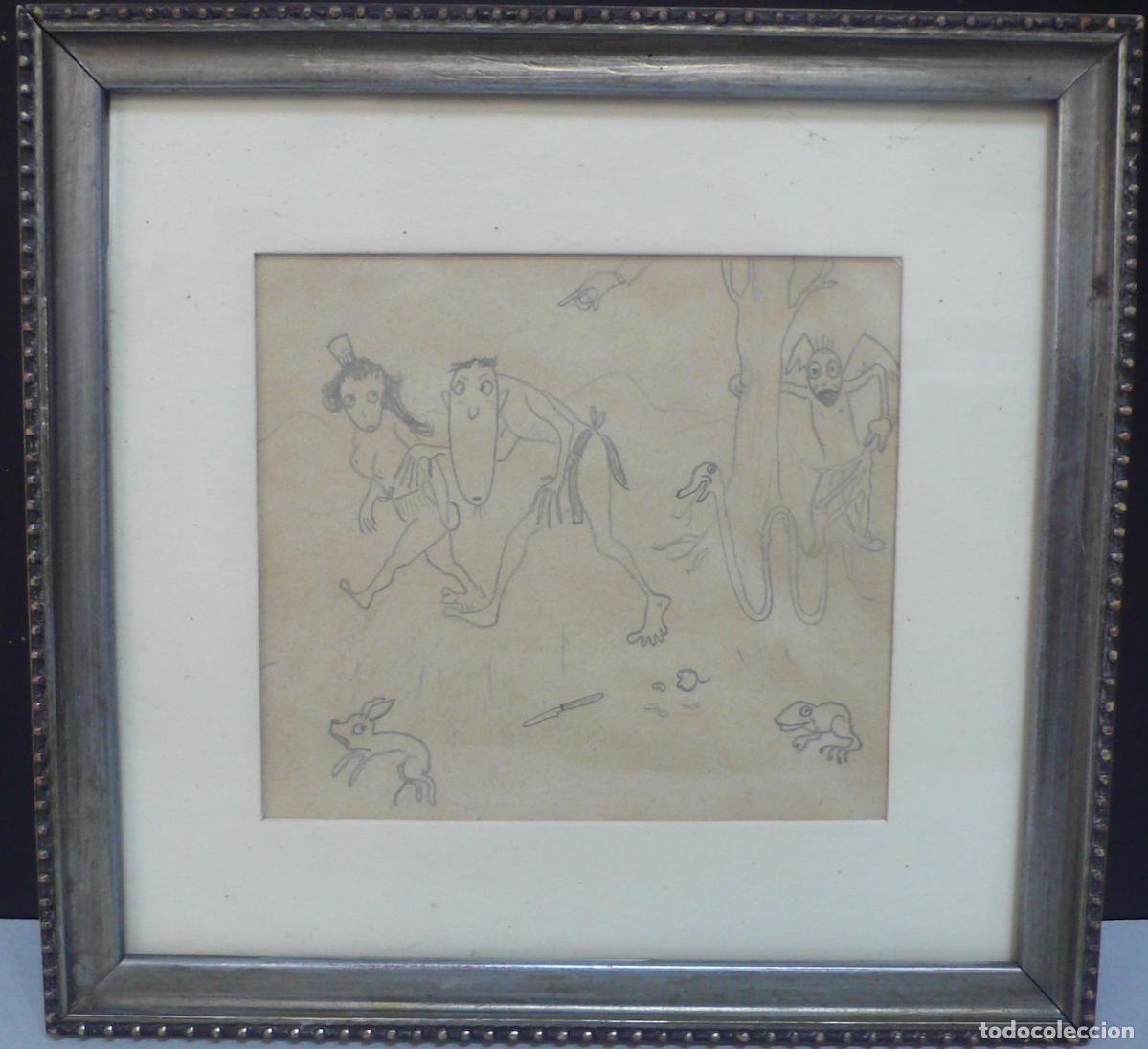 Arte: DIBUJO ORIGINAL A LAPICERO