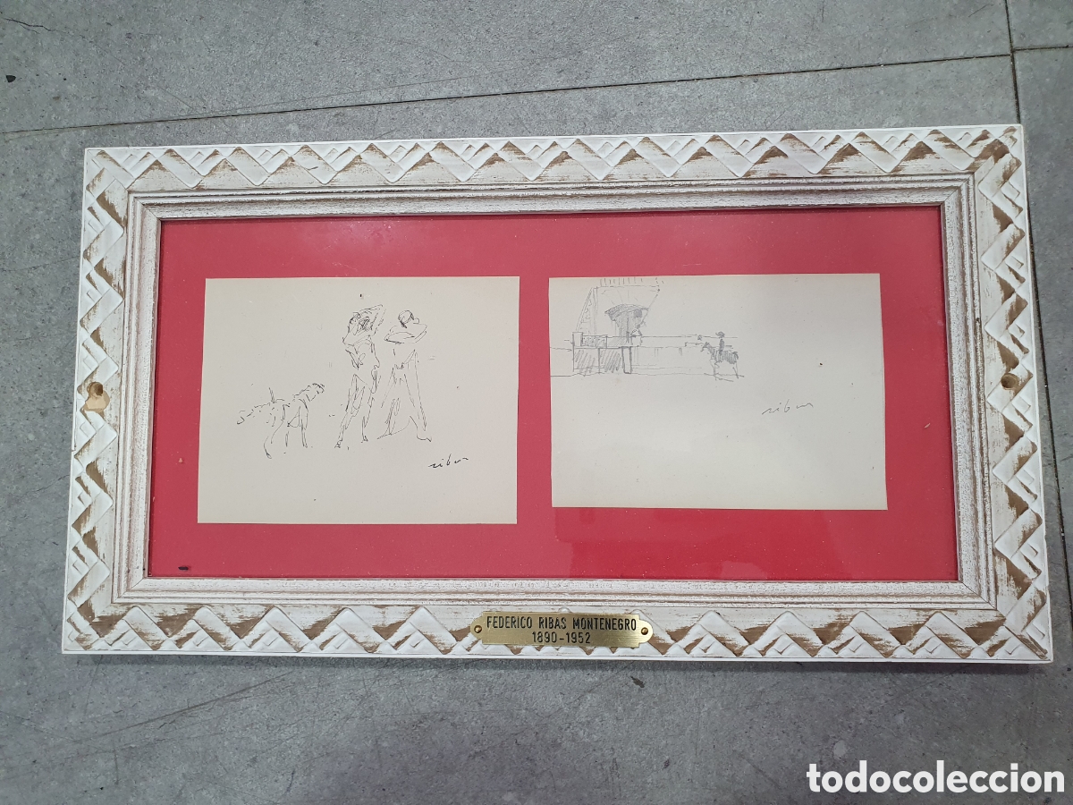 Art: Federico Ribas Montenegro. Dibujo a l&aacute;piz. (L98)