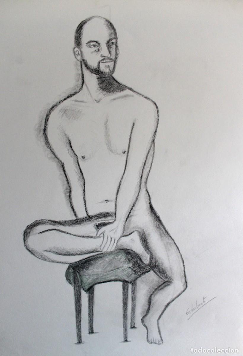 Kunst: Apolo sentado obra de Mercedes Gilaberte