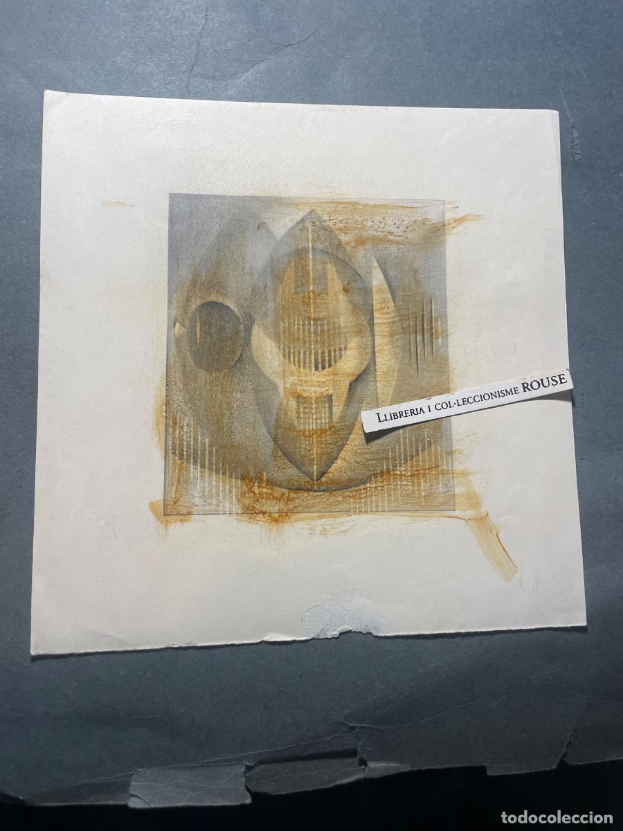 Arte: ANTIGUO APUNTE DIBUJO A&Ntilde;OS 60 - PARTE POSTERIOR E.B. 21X20 CM. ESTADO EL QUE SE VE EN LAS