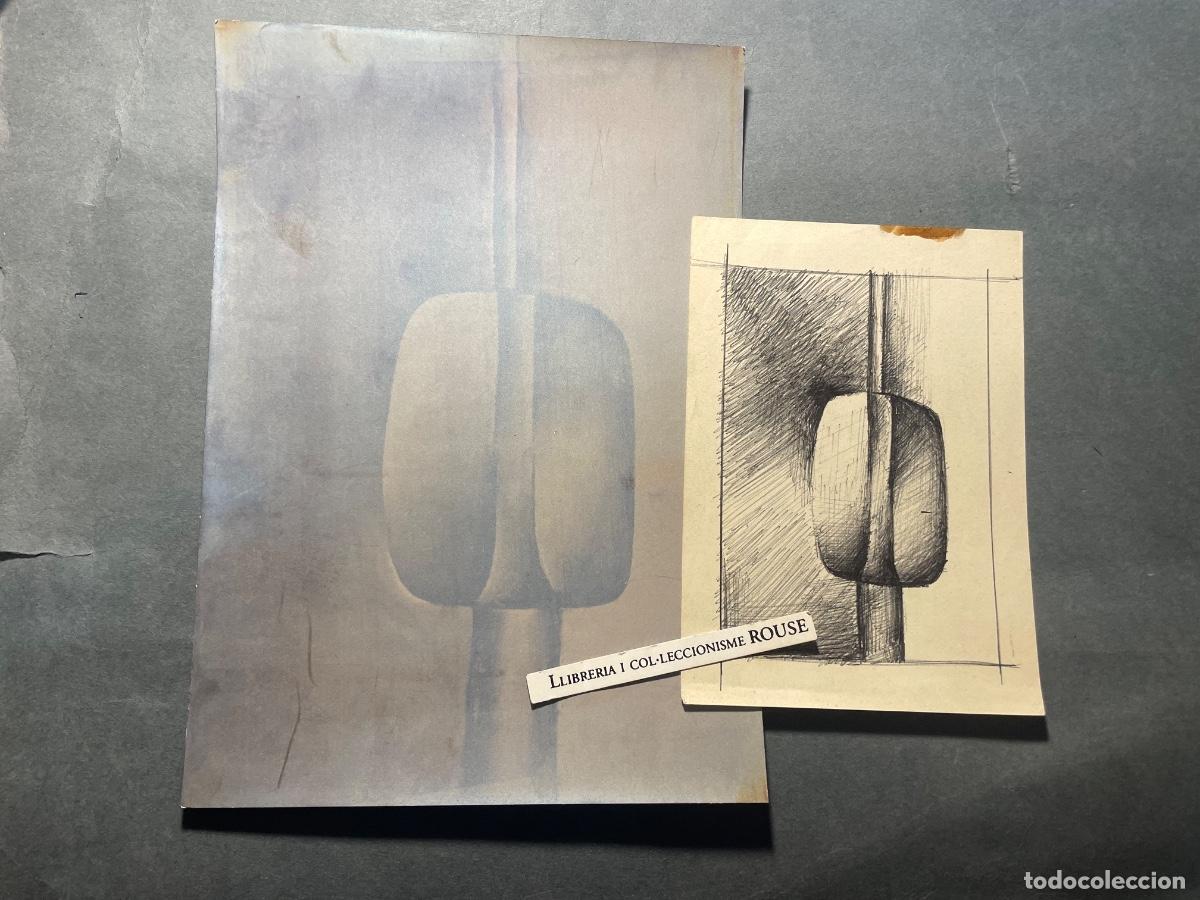 Arte: ANTIGUO APUNTE DIBUJO Y FOTOGRAFIA A&Ntilde;OS 60 PARTE POSTERIOR E.B. 15X10,5 CM. ESTADO EL QUE SE VE EN