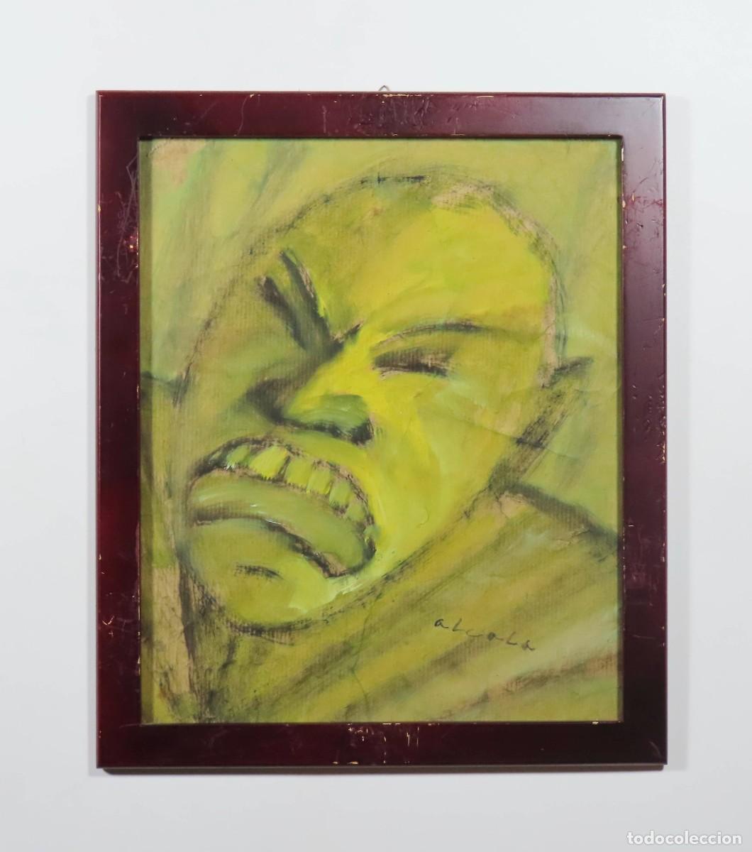 Arte: JOSEP ALCAL&Aacute; VARGAS RETRATO NEOEXPRESIONISTA