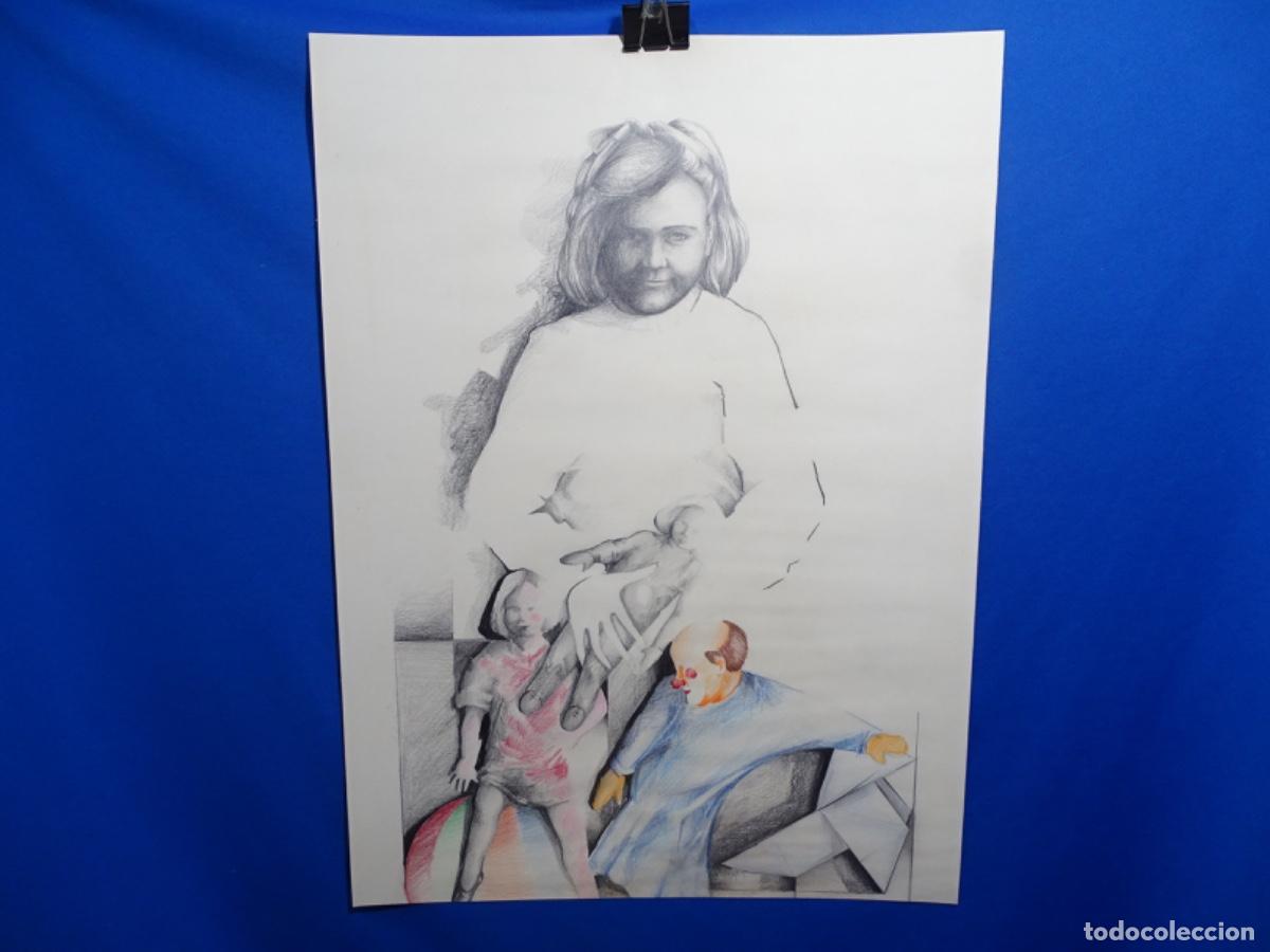 Art: GRAN DIBUJO AN&Oacute;NIMO A L&Aacute;PIZ Y COLOR. ESTILO PERSONAL.