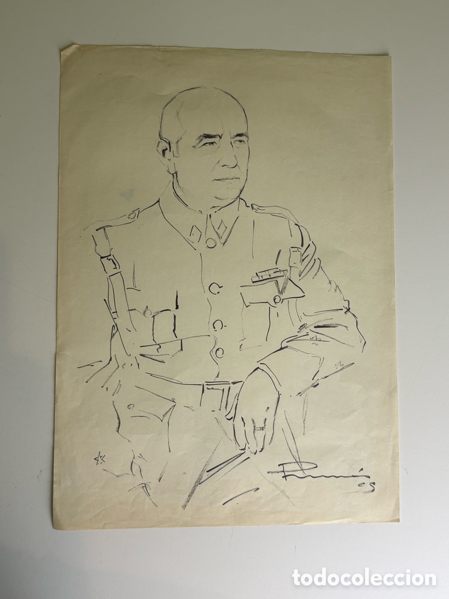 Art: Carles Prun&eacute;s (1937-2017) Dibujo Original Firmado